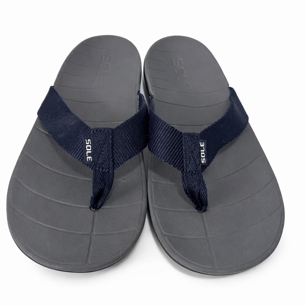 SOLE Balboa Flip Flops Mens 10 Orthopedic Arch Support Recovery Sandals